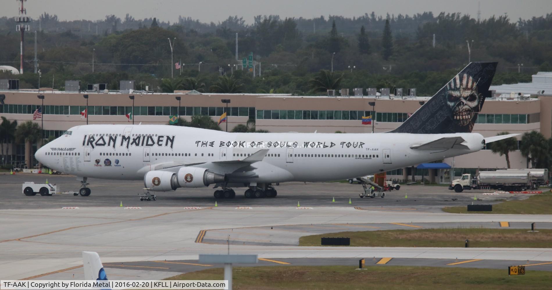 TF-AAK, 2003 Boeing 747-428 C/N 32868, FLL spotting 2016