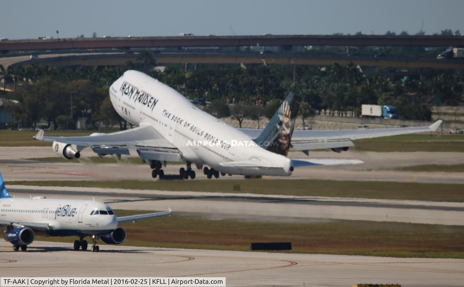 TF-AAK, 2003 Boeing 747-428 C/N 32868, FLL spotting 2016