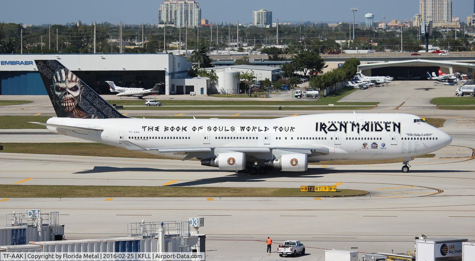 TF-AAK, 2003 Boeing 747-428 C/N 32868, FLL spotting 2016