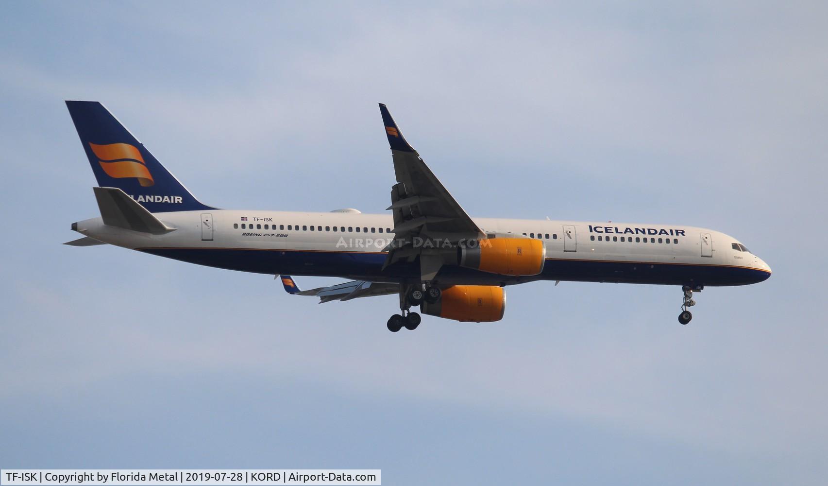 TF-ISK, 1991 Boeing 757-223 C/N 24606, ORD Spotting 2019