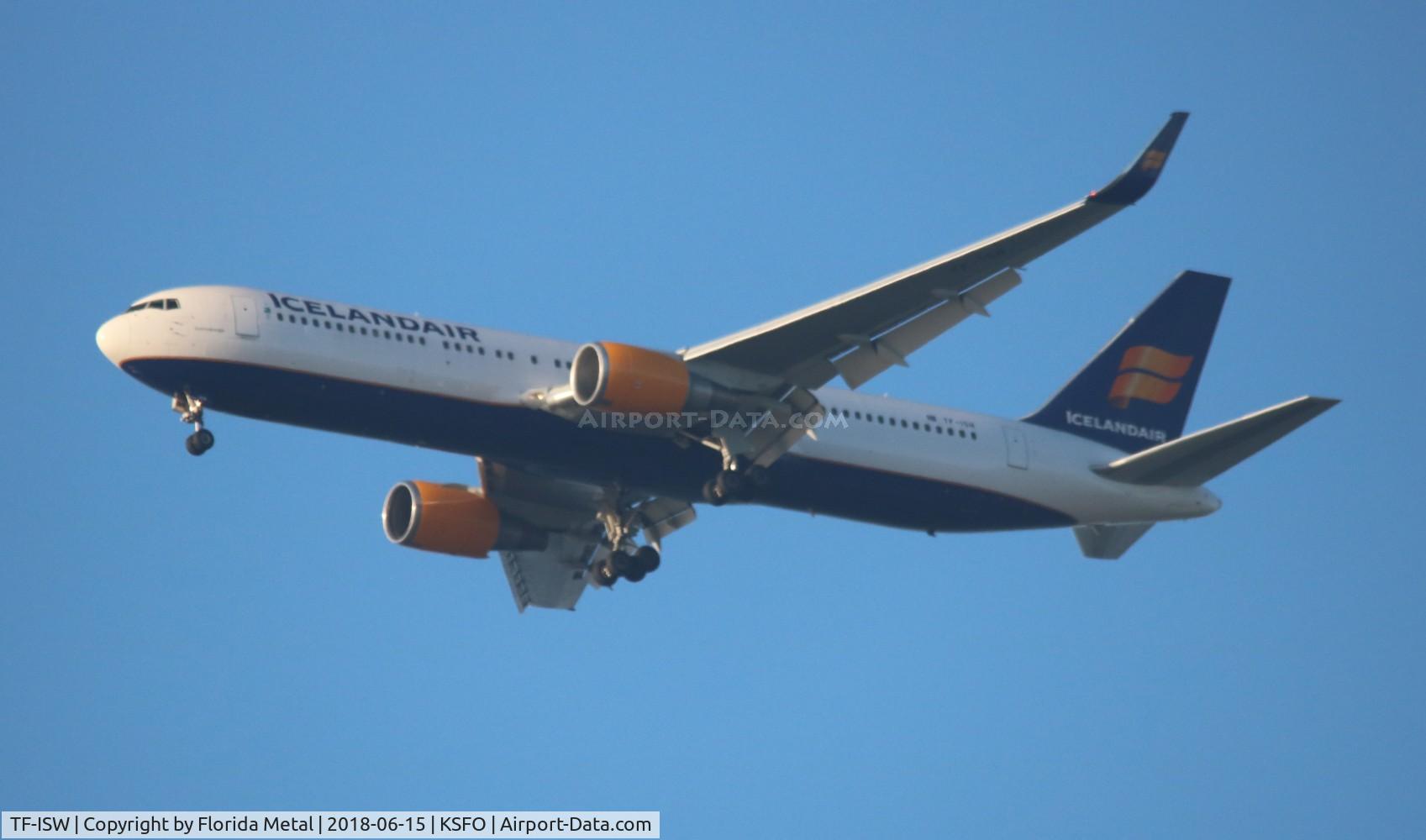 TF-ISW, 1997 Boeing 767-319/ER C/N 28745, SFO spotting 2018