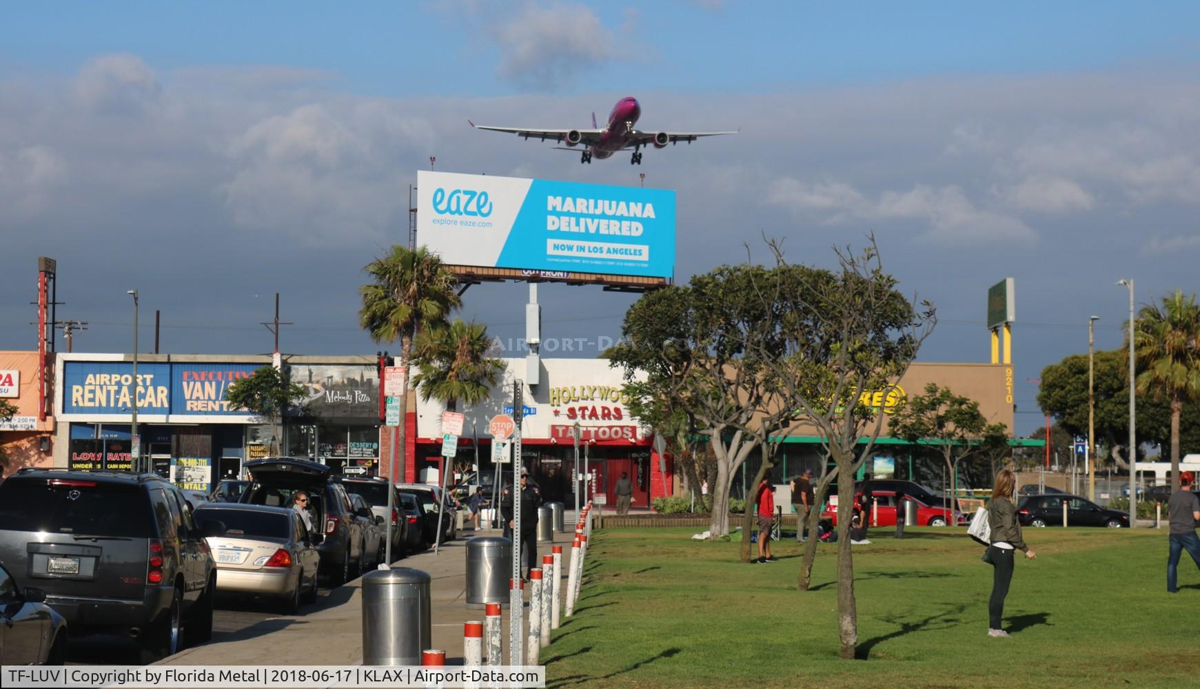 TF-LUV, 2015 Airbus A330-343 C/N 1607, LAX Spotting 2018