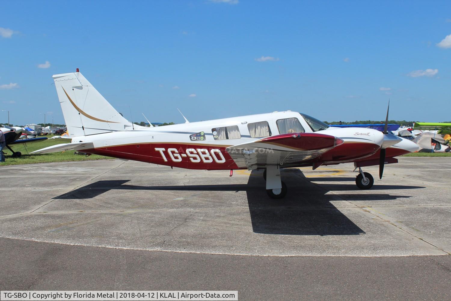 TG-SBO, 1980 Piper PA-34-200T Seneca II C/N 34-8070305, SNF LAL 2018