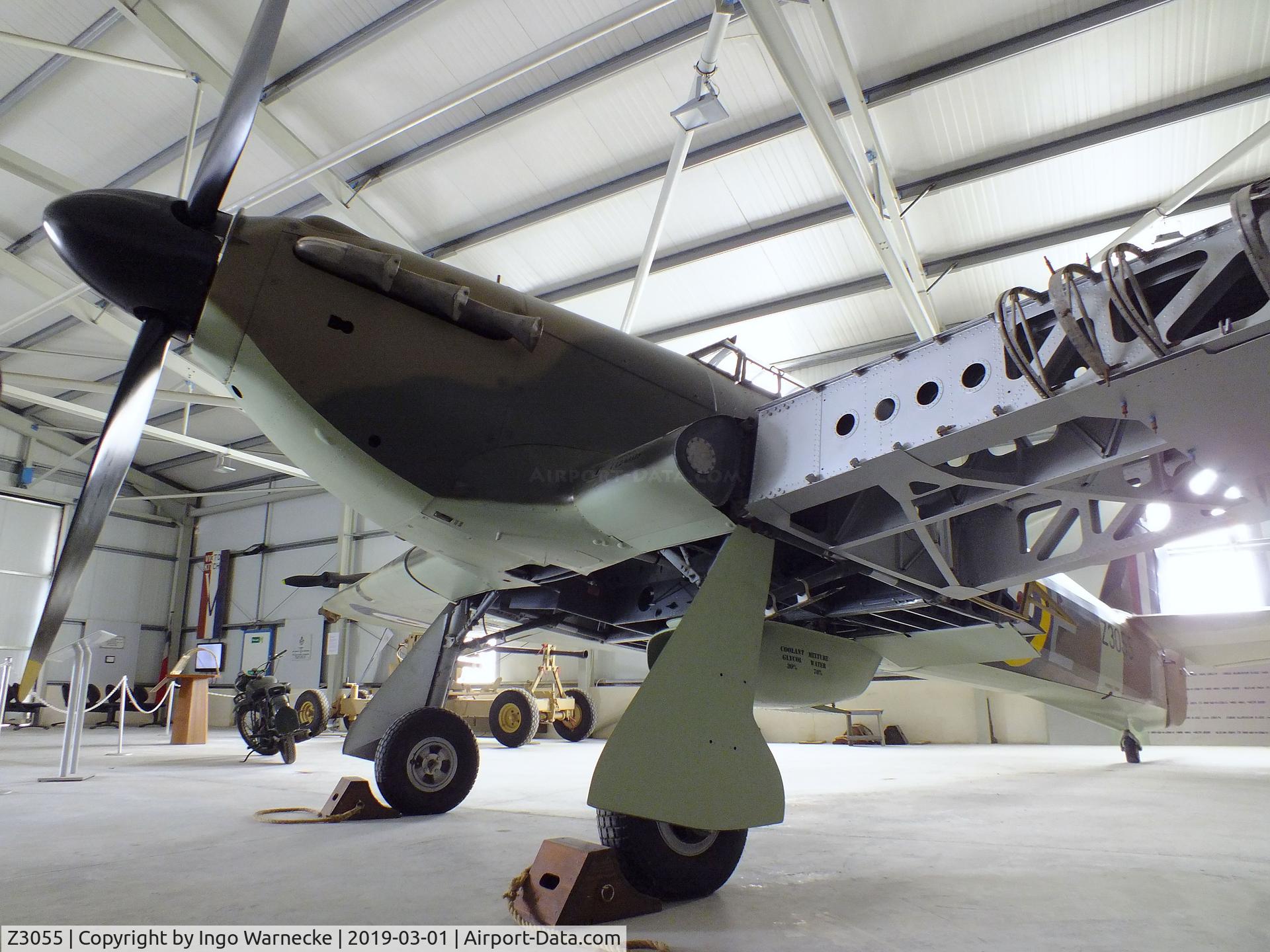 Z3055, 1940 Hawker Hurricane IIA C/N Not found Z3055, Hawker Hurricane IIA at the Malta Aviation Museum, Ta' Qali