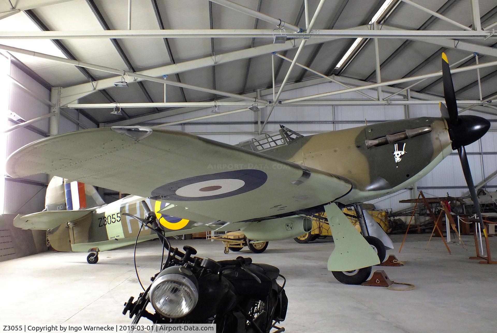 Z3055, 1940 Hawker Hurricane IIA C/N Not found Z3055, Hawker Hurricane IIA at the Malta Aviation Museum, Ta' Qali