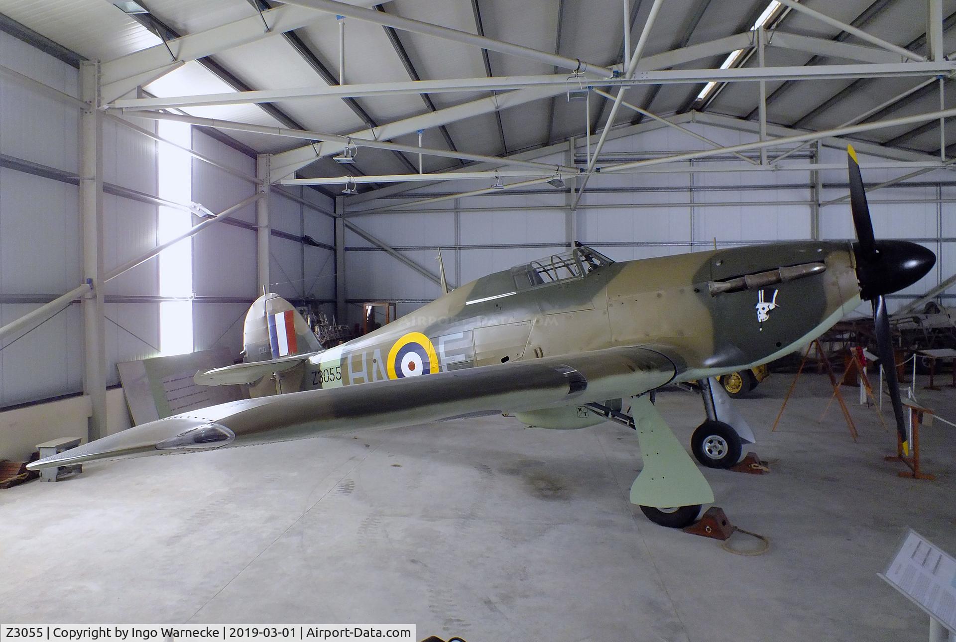 Z3055, 1940 Hawker Hurricane IIA C/N Not found Z3055, Hawker Hurricane IIA at the Malta Aviation Museum, Ta' Qali