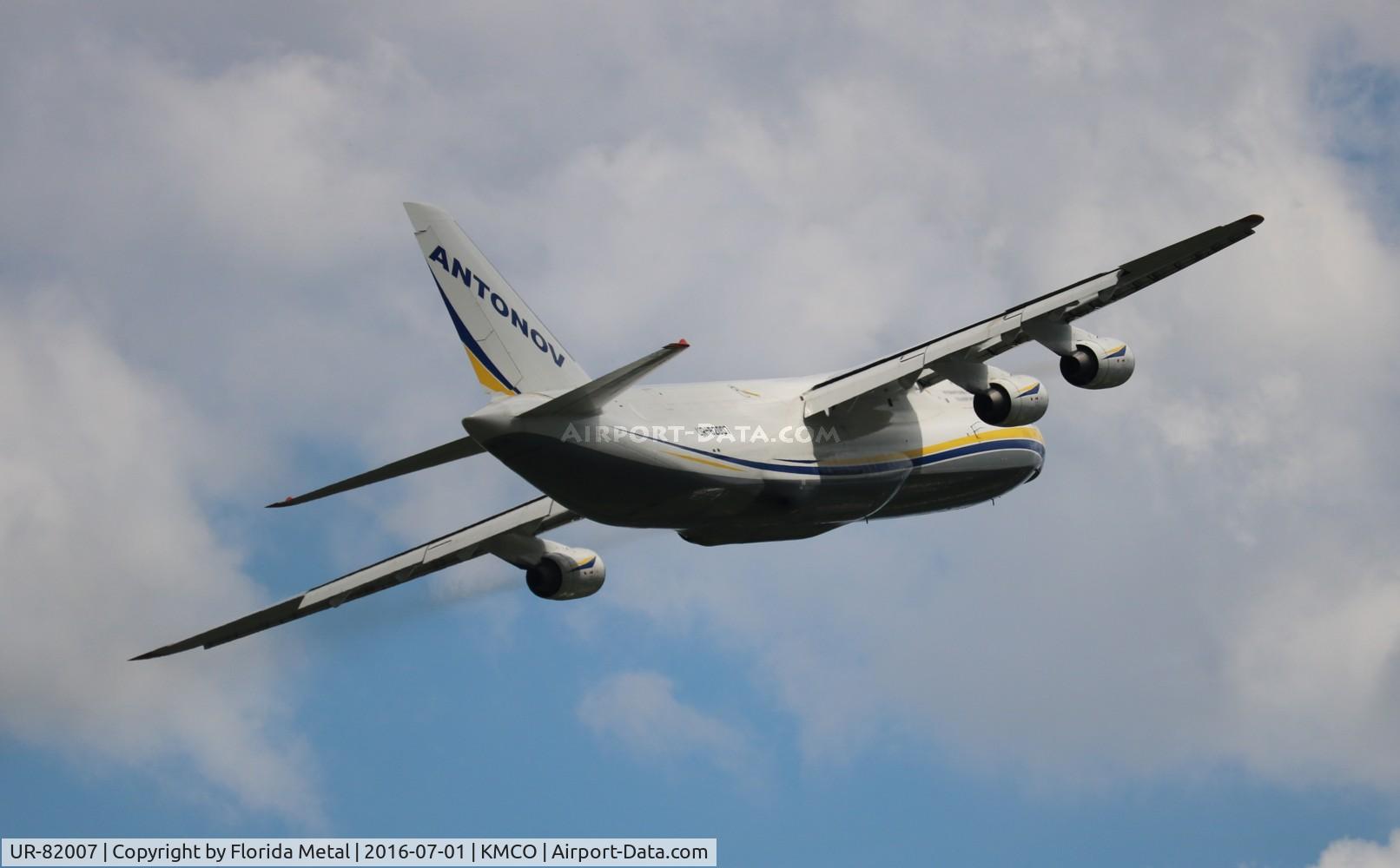 UR-82007, 1988 Antonov An-124-100 Ruslan C/N 19530501005, MCO spotting 2016