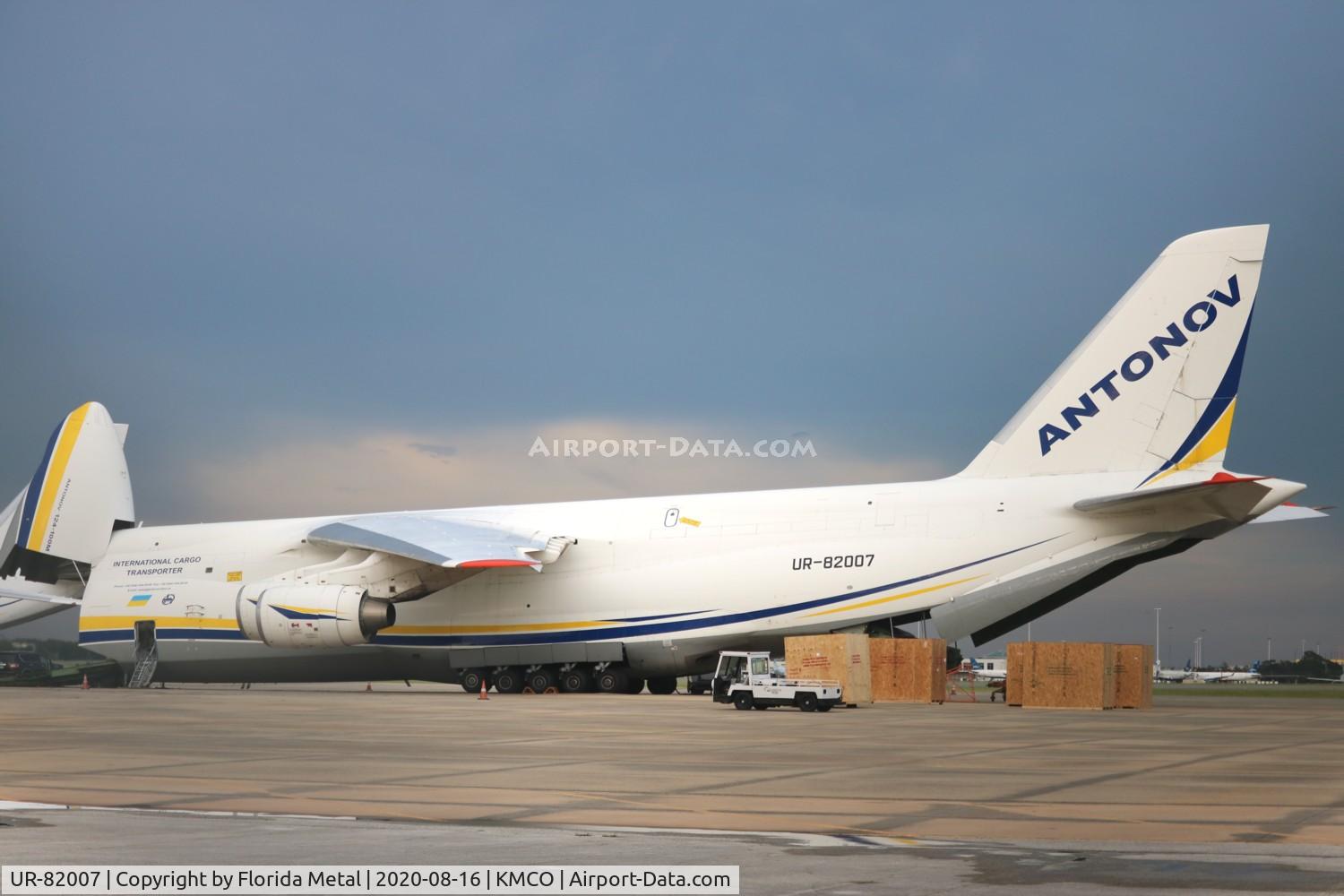 UR-82007, 1988 Antonov An-124-100 Ruslan C/N 19530501005, MCO spotting 2020
