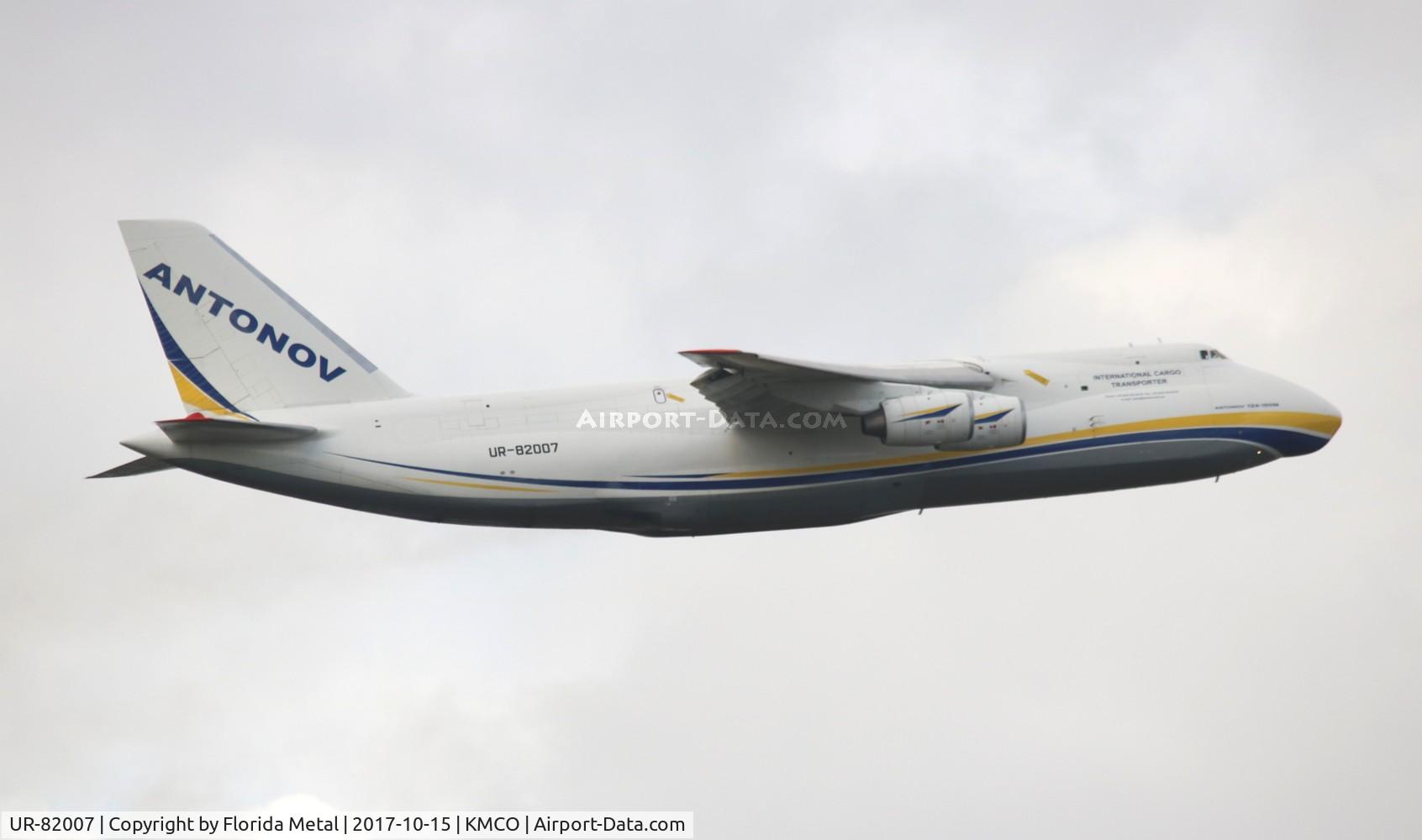 UR-82007, 1988 Antonov An-124-100 Ruslan C/N 19530501005, MCO spotting 2017