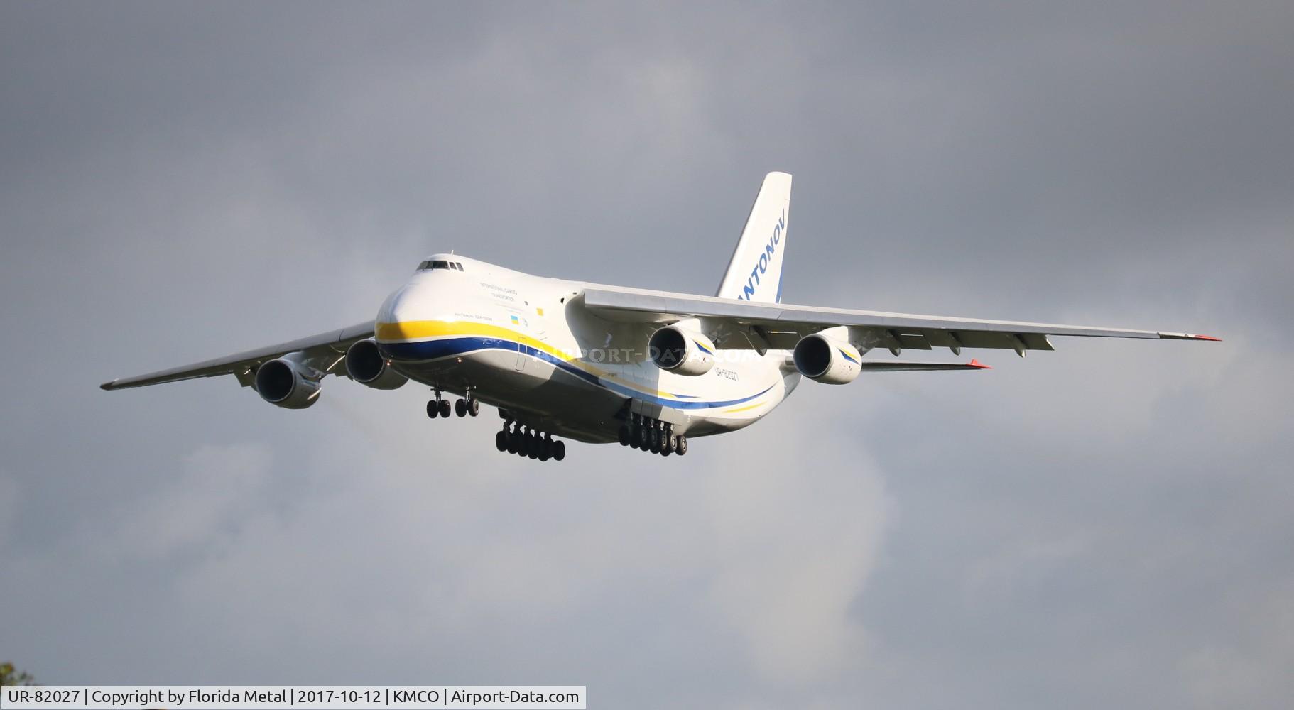 UR-82027, 1990 Antonov An-124-100 Ruslan C/N 19530502288, MCO spotting 2017