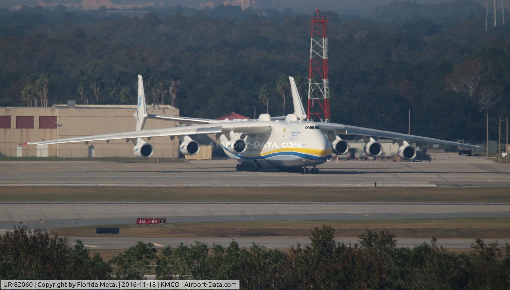 UR-82060, 1988 Antonov An-225 Mriya C/N 19530503763, MCO spotting 2016
