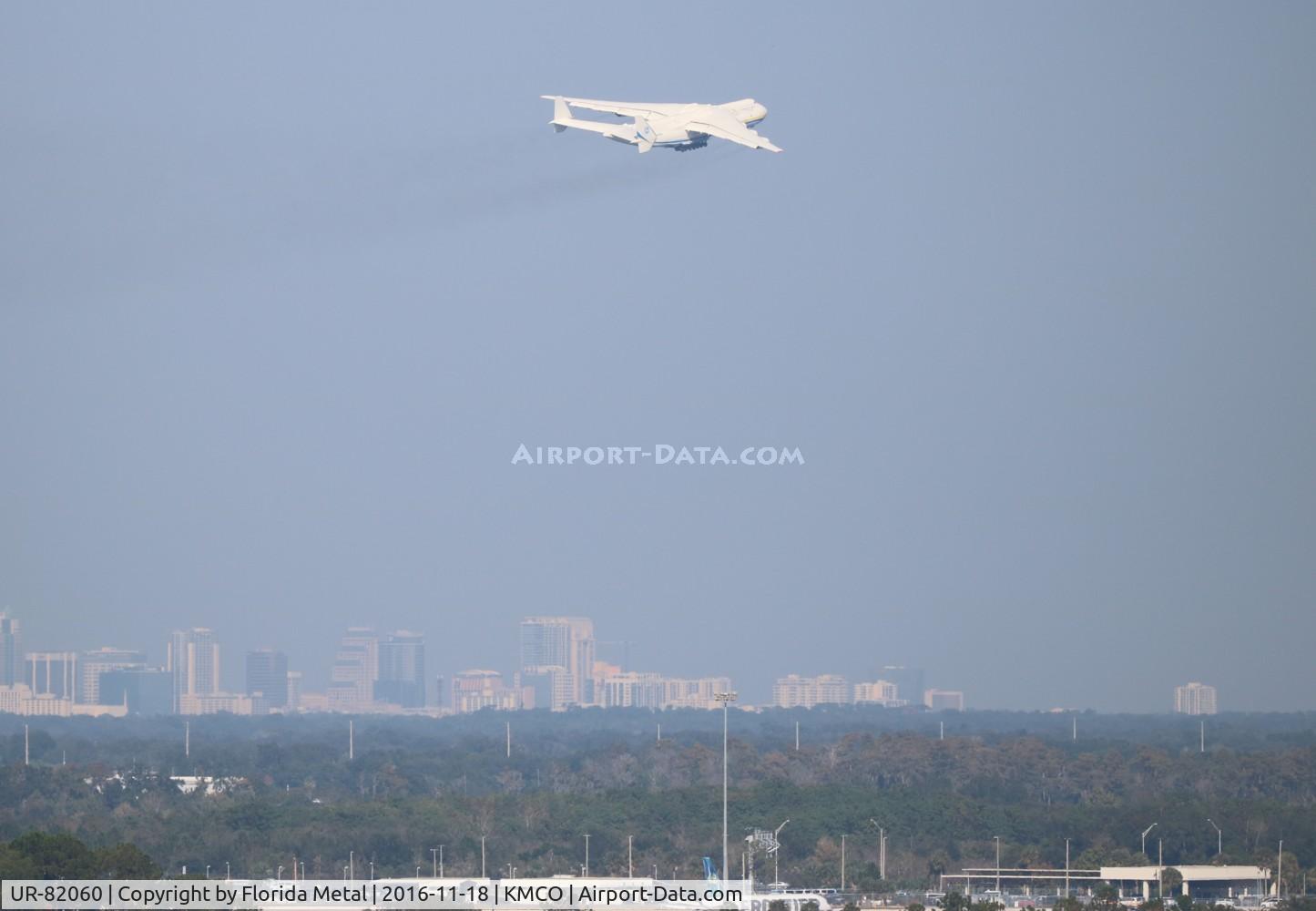 UR-82060, 1988 Antonov An-225 Mriya C/N 19530503763, MCO spotting 2016