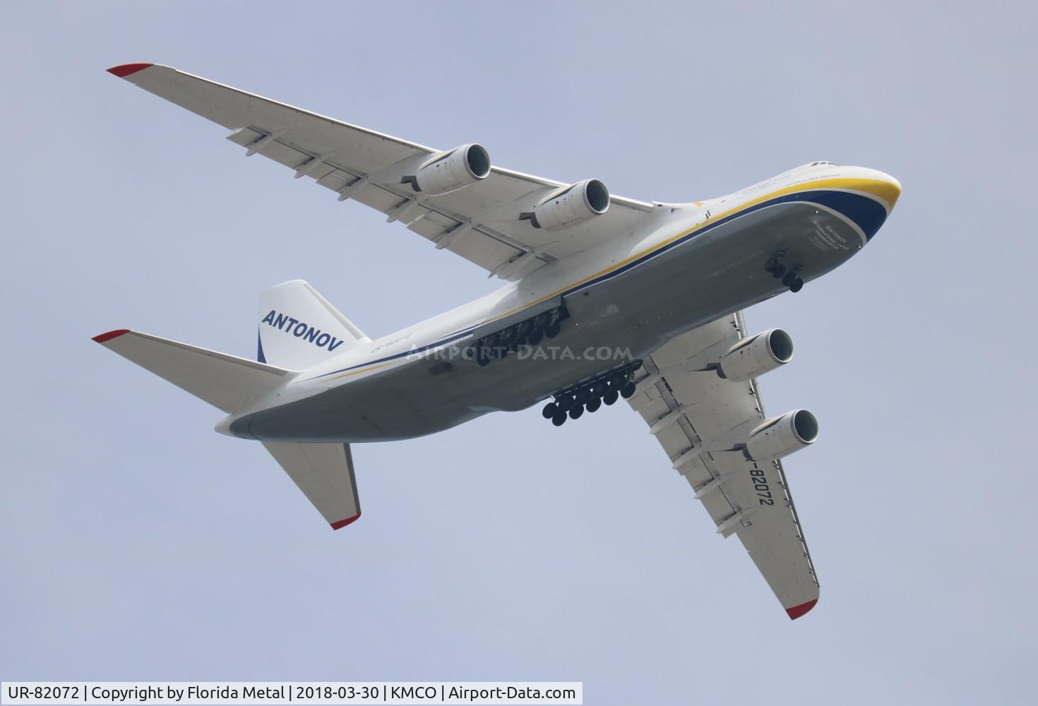 UR-82072, 1993 Antonov An-124-100 Ruslan C/N 9773053359136, MCO spotting 2018