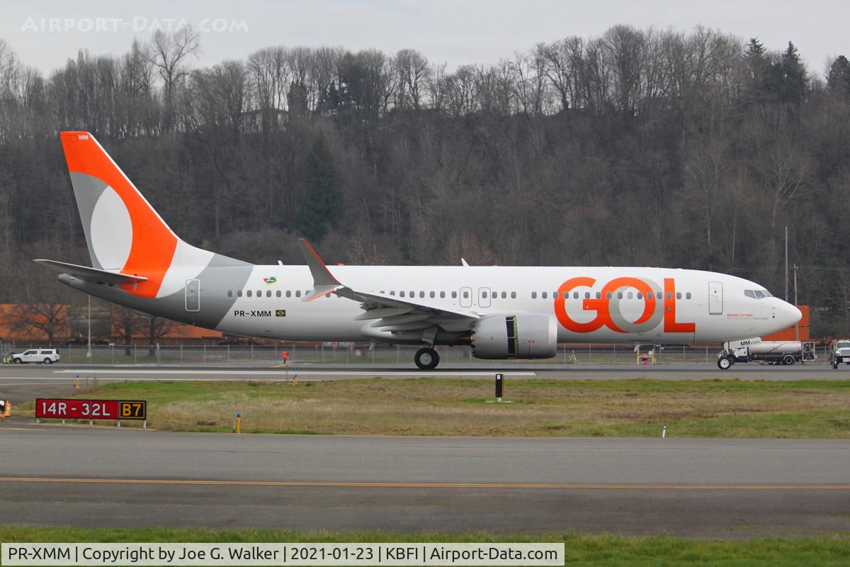 PR-XMM, 2019 Boeing 737-8 MAX C/N 60232, New 737 MAX 8 for GOL seen after a pre-delivery test flight.