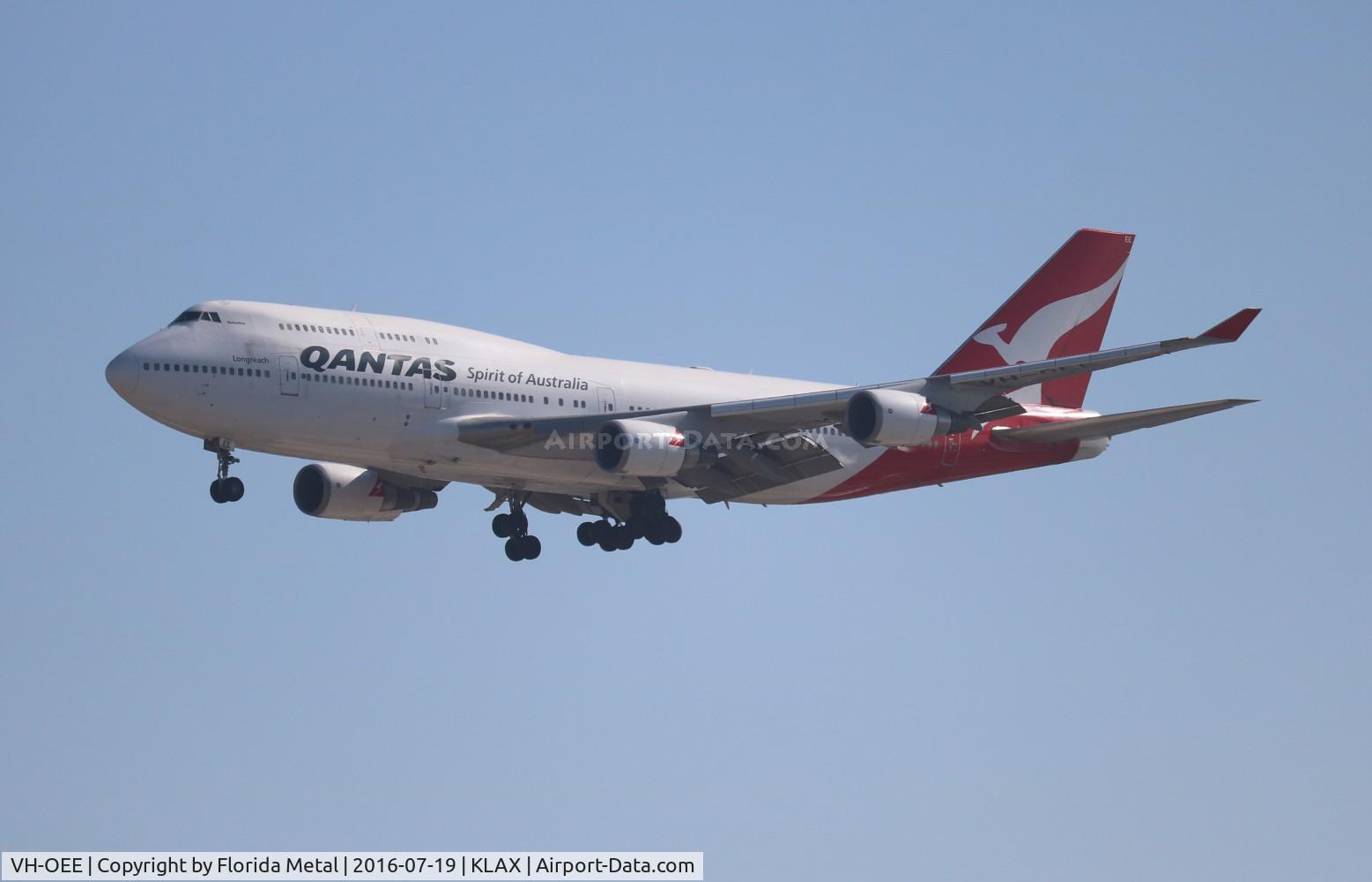 VH-OEE, 2002 Boeing 747-438/ER C/N 32909, LAX Spotting 2016