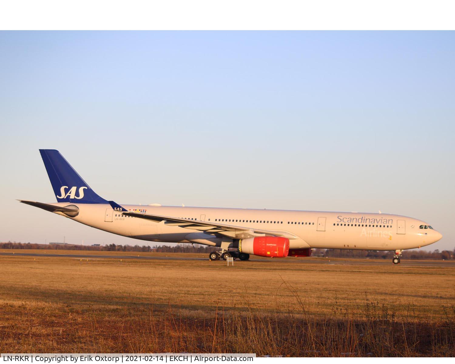 LN-RKR, 2015 Airbus A330-343E C/N 1660, LN-RKR parked in CPH