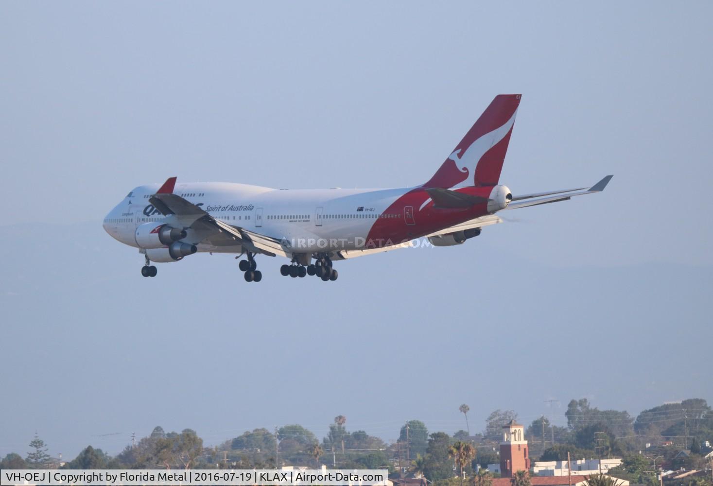 VH-OEJ, 2003 Boeing 747-438/ER C/N 32914, LAX Spotting 2016
