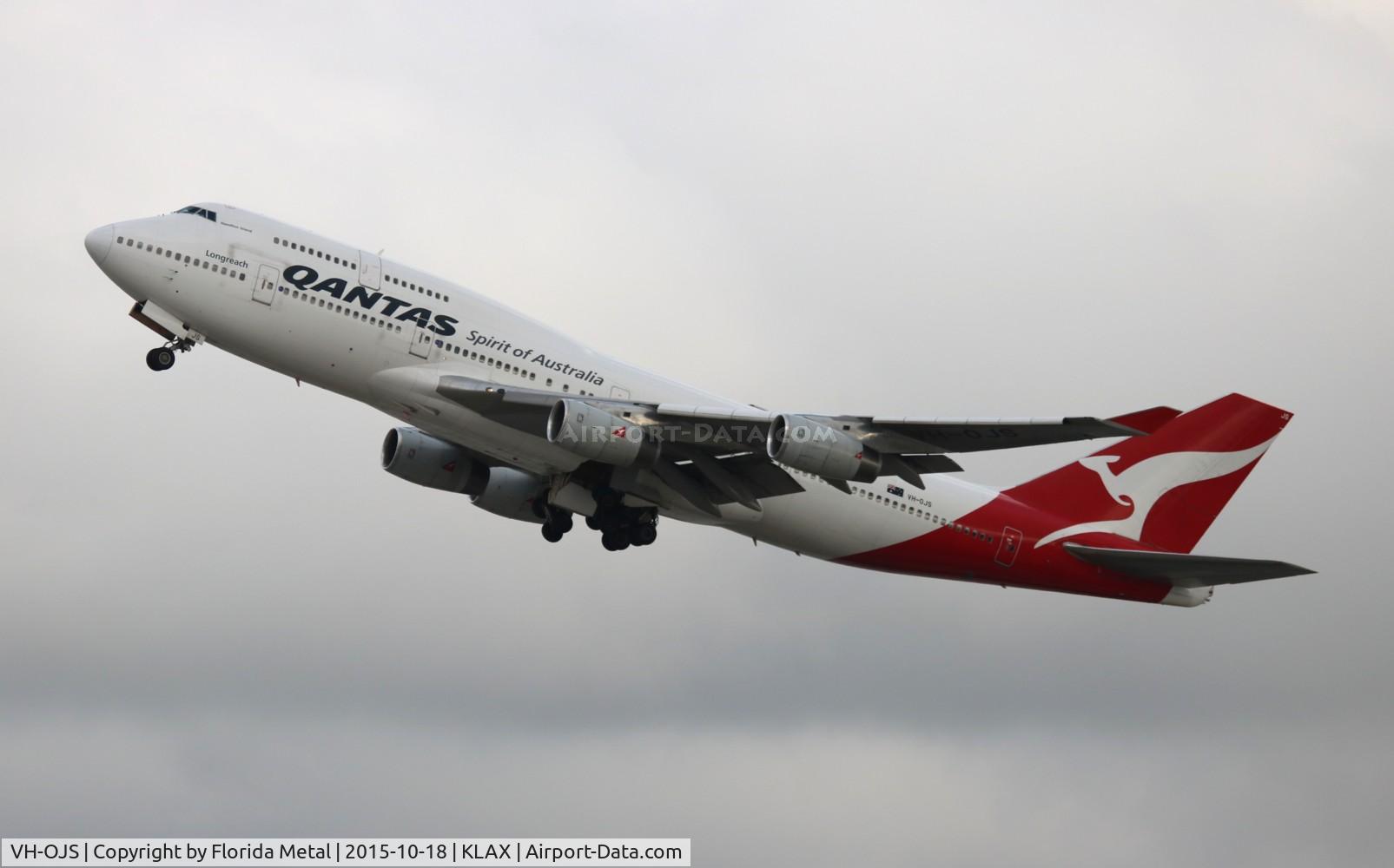 VH-OJS, 1999 Boeing 747-438 C/N 25564, LAX Spotting 2015