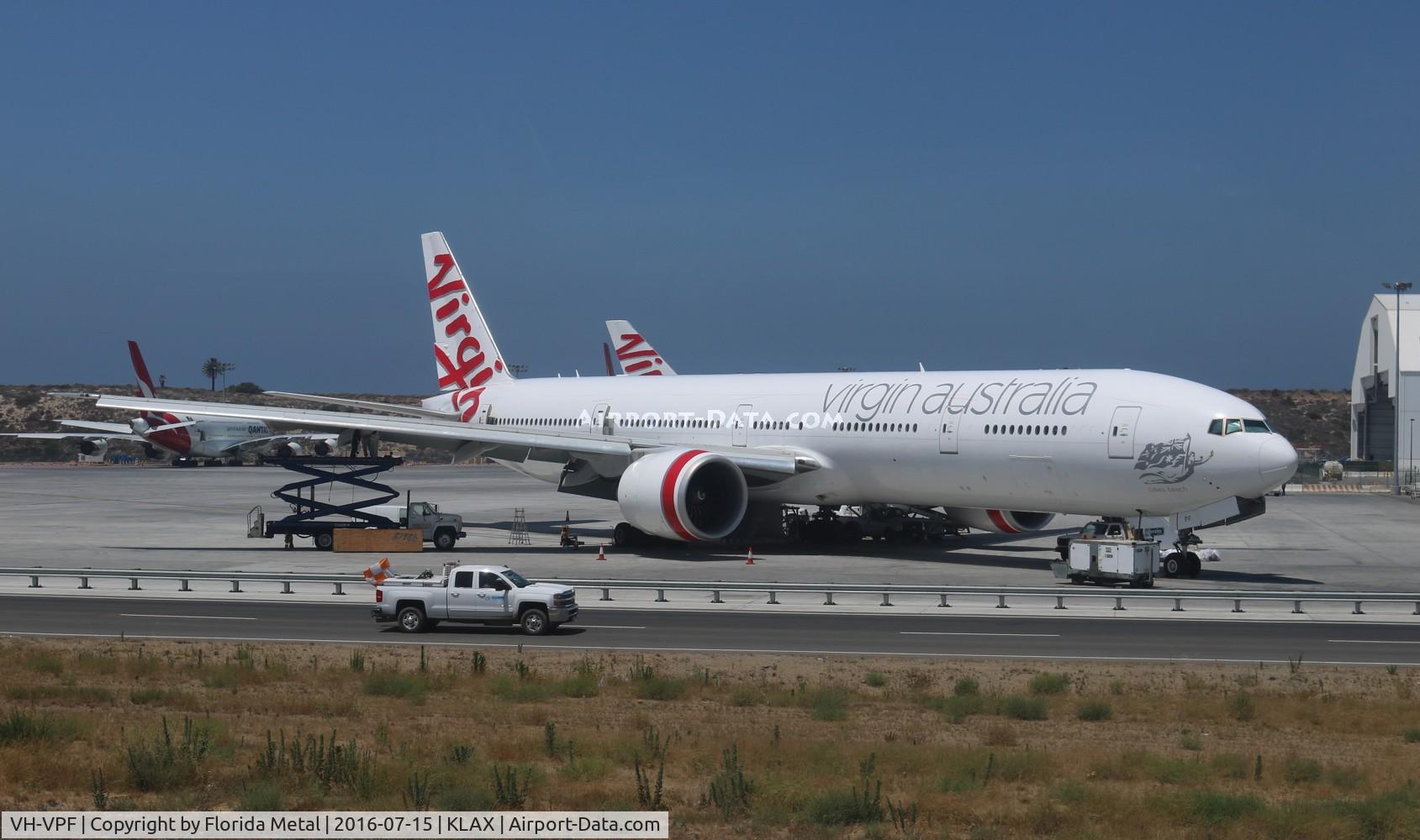 VH-VPF, 2009 Boeing 777-3ZG/ER C/N 37940, LAX Spotting 2016