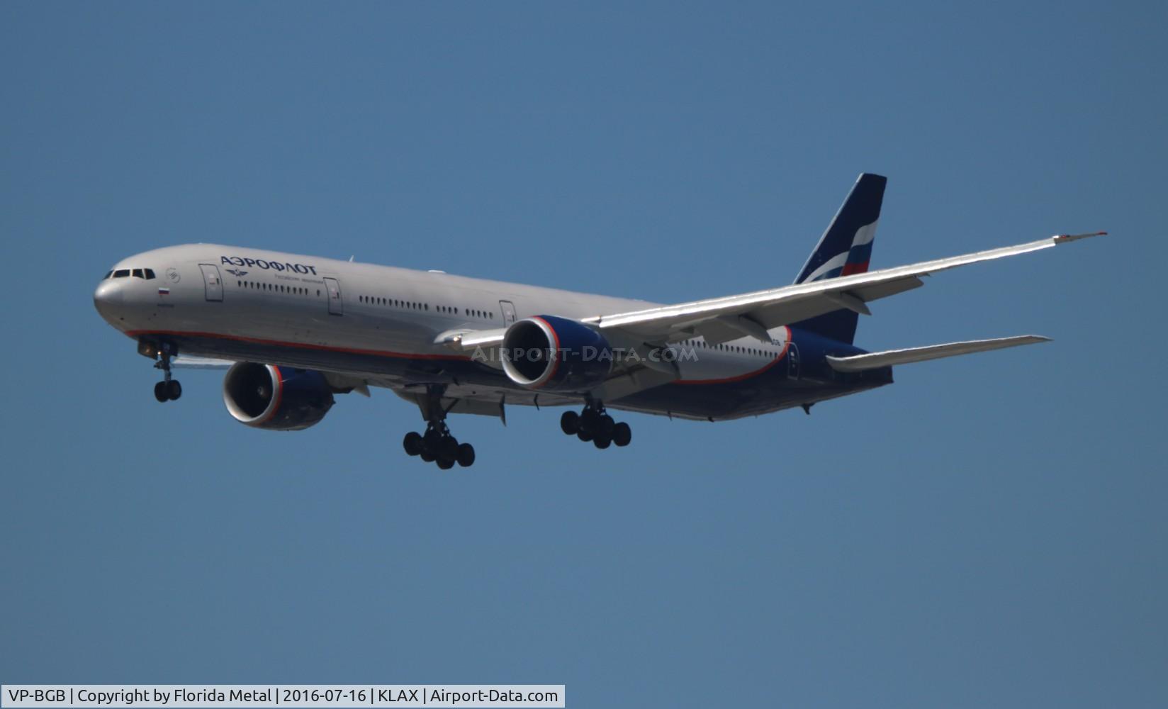 VP-BGB, 2012 Boeing 777-3M0/ER C/N 41679, LAX Spotting 2016