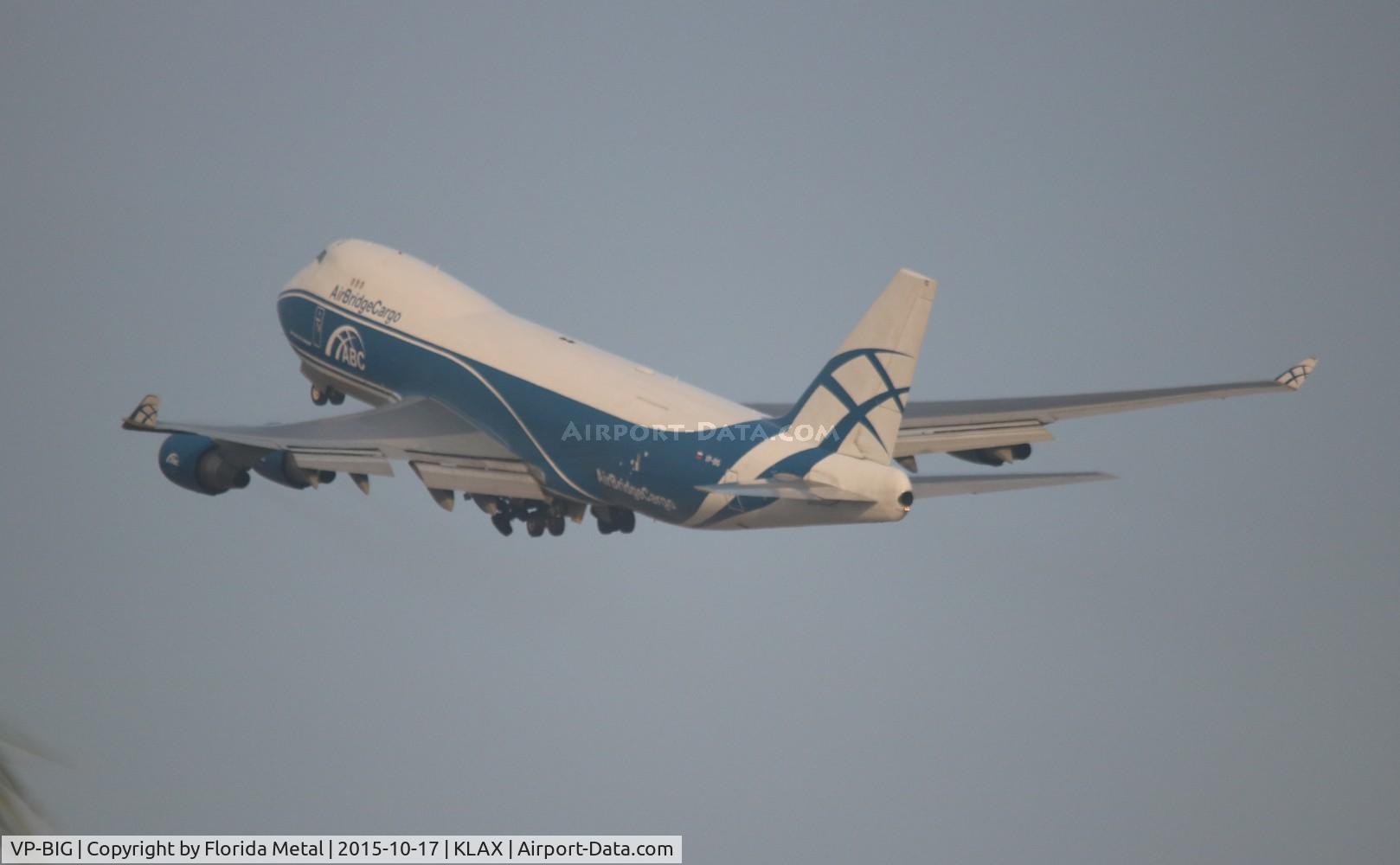 VP-BIG, 2007 Boeing 747-46N/FER/SCD C/N 35420, LAX spotting 2015