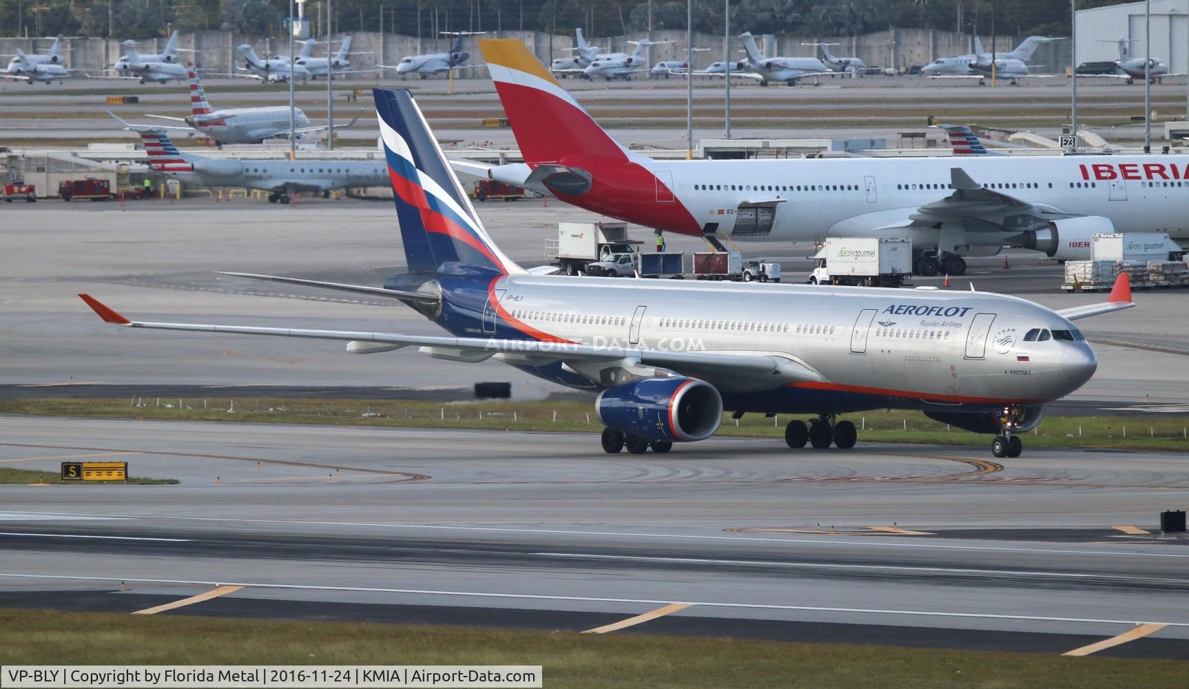 VP-BLY, 2008 Airbus A330-243 C/N 973, MIA spotting 2016
