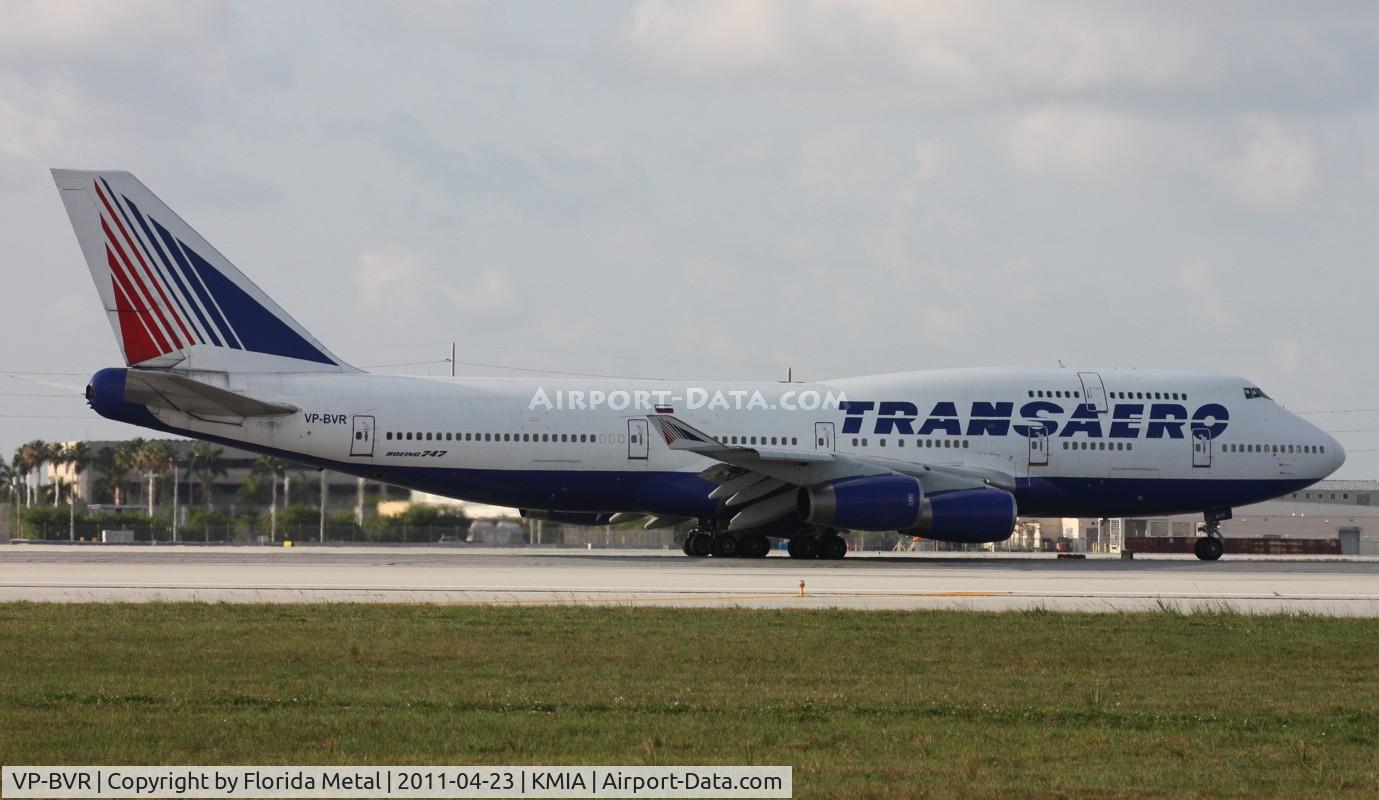 VP-BVR, 1992 Boeing 747-444 C/N 26637, MIA spotting 2011