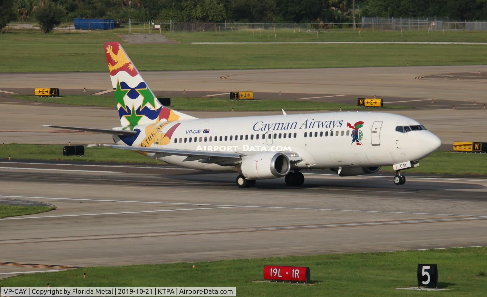 VP-CAY, 1993 Boeing 737-3Q8 C/N 26286, TPA spotting 2019