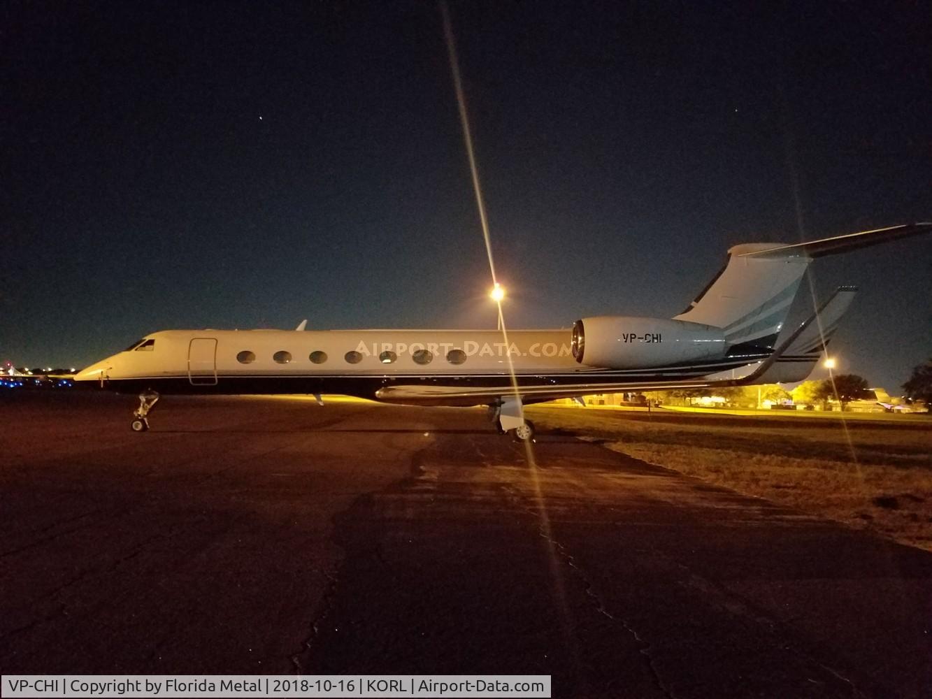 VP-CHI, 2013 Gulfstream Aerospace GV-SP (G550) C/N 5415, NBAA ORL 2018