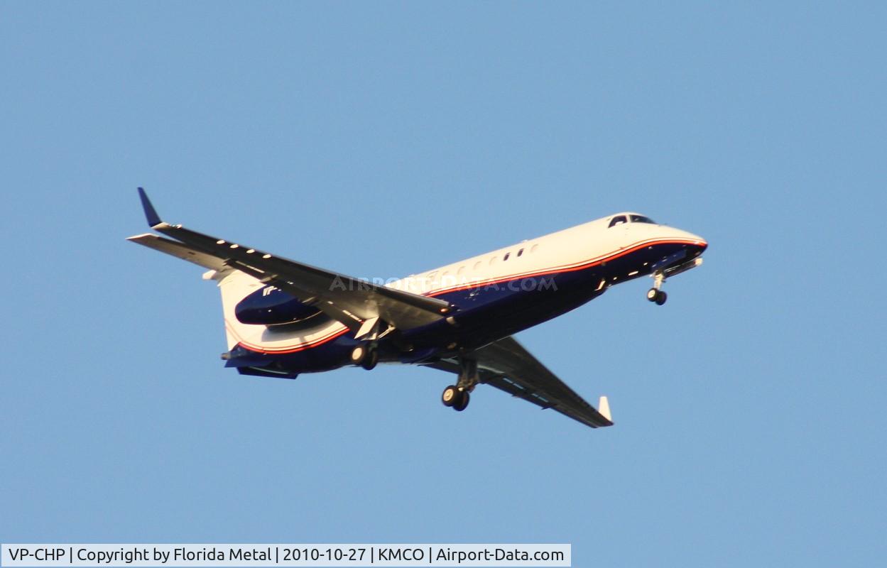 VP-CHP, 2004 Embraer EMB-135BJ Legacy C/N 14500802, MCO spotting 2010