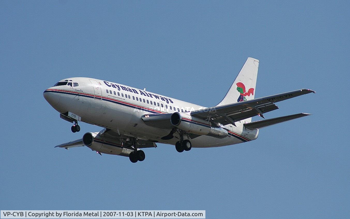 VP-CYB, 1979 Boeing 737-2S2C C/N 21929, TPA spotting 2007