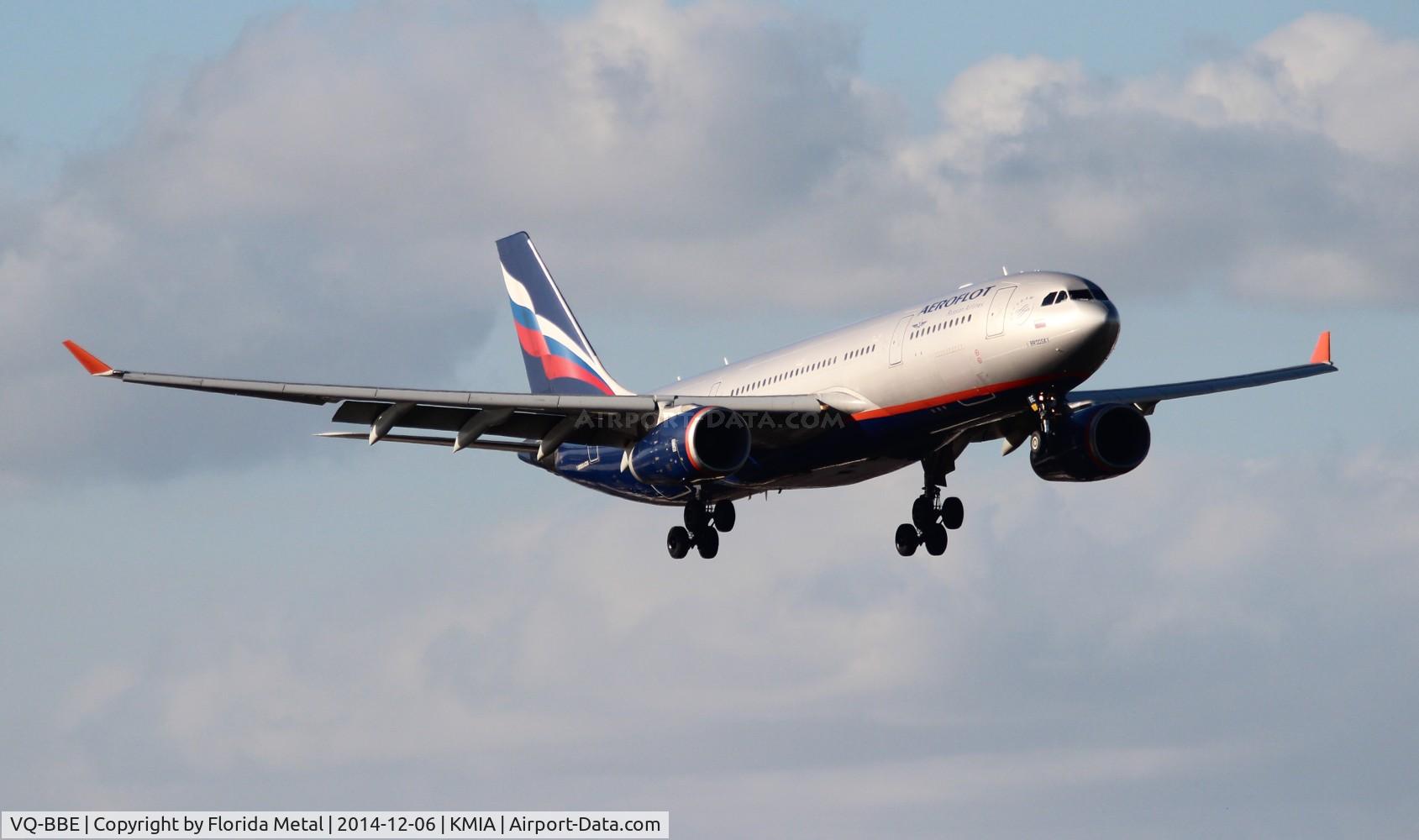 VQ-BBE, 2009 Airbus A330-243 C/N 1014, MIA spotting 2014