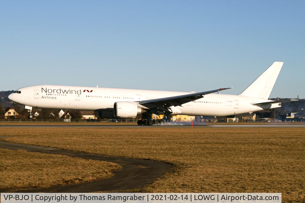 VP-BJO, 2005 Boeing 777-35E/ER C/N 32640, Nordwind Airlines Boeing 777-300ER