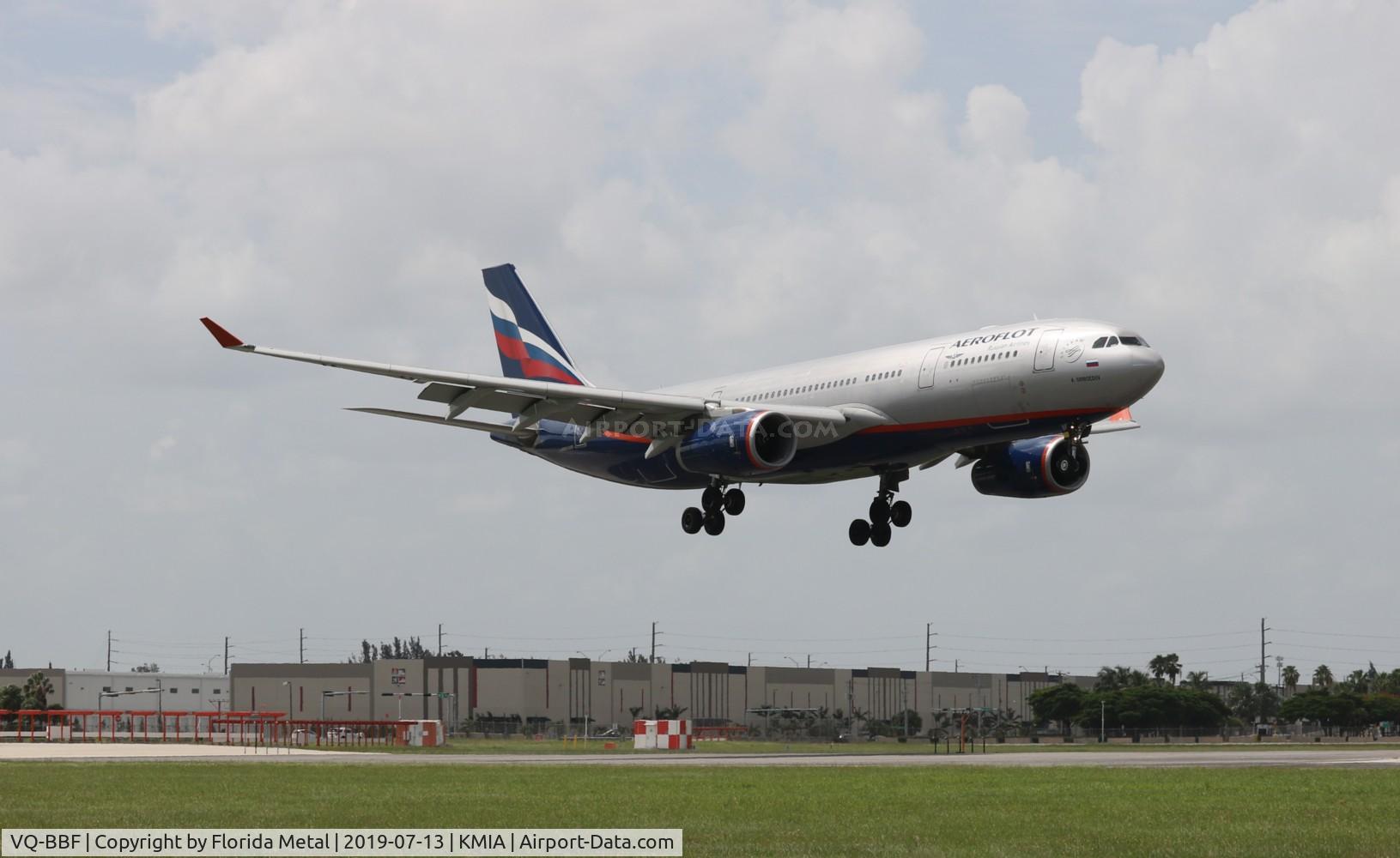 VQ-BBF, 2009 Airbus A330-243 C/N 1045, MIA spotting 2019