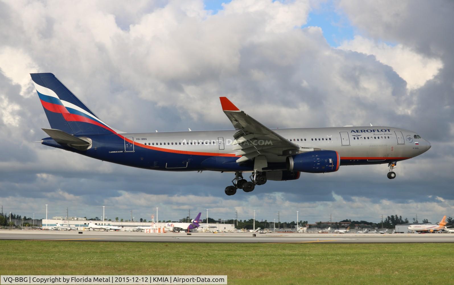 VQ-BBG, 2009 Airbus A330-243 C/N 1047, MIA spotting 2015