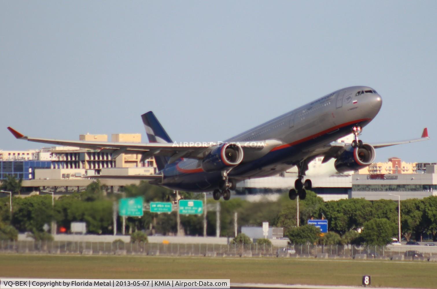 VQ-BEK, 2009 Airbus A330-343 C/N 1077, MIA spotting 2013