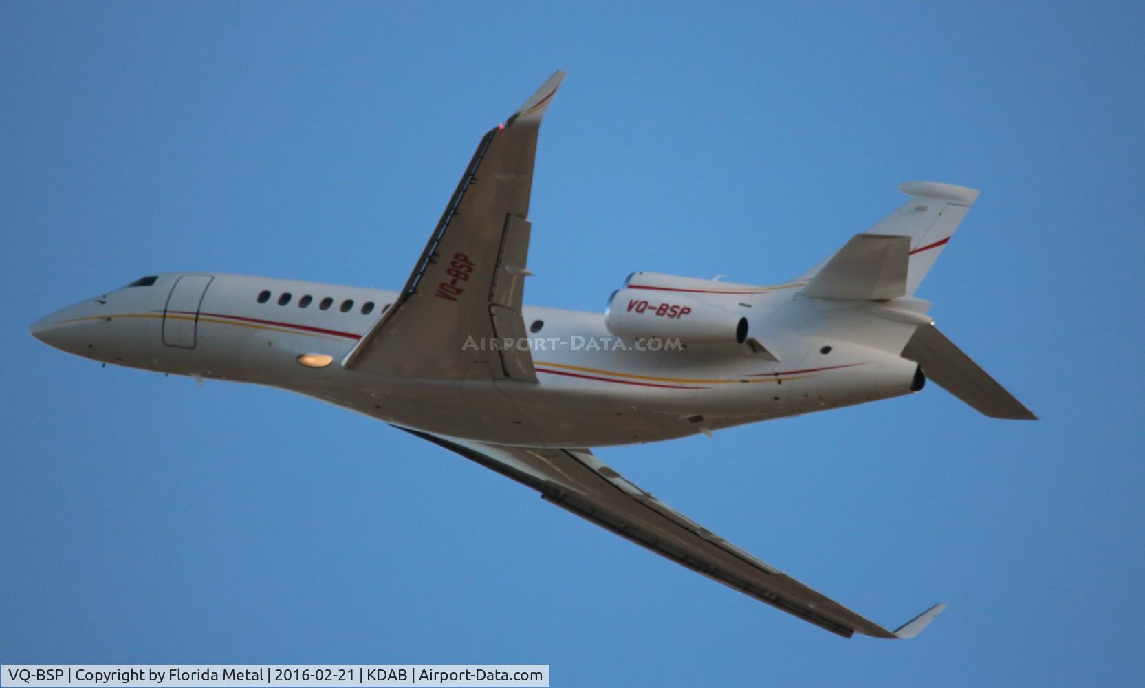 VQ-BSP, 2010 Dassault Falcon 7X C/N 083, DAB Spotting 2016