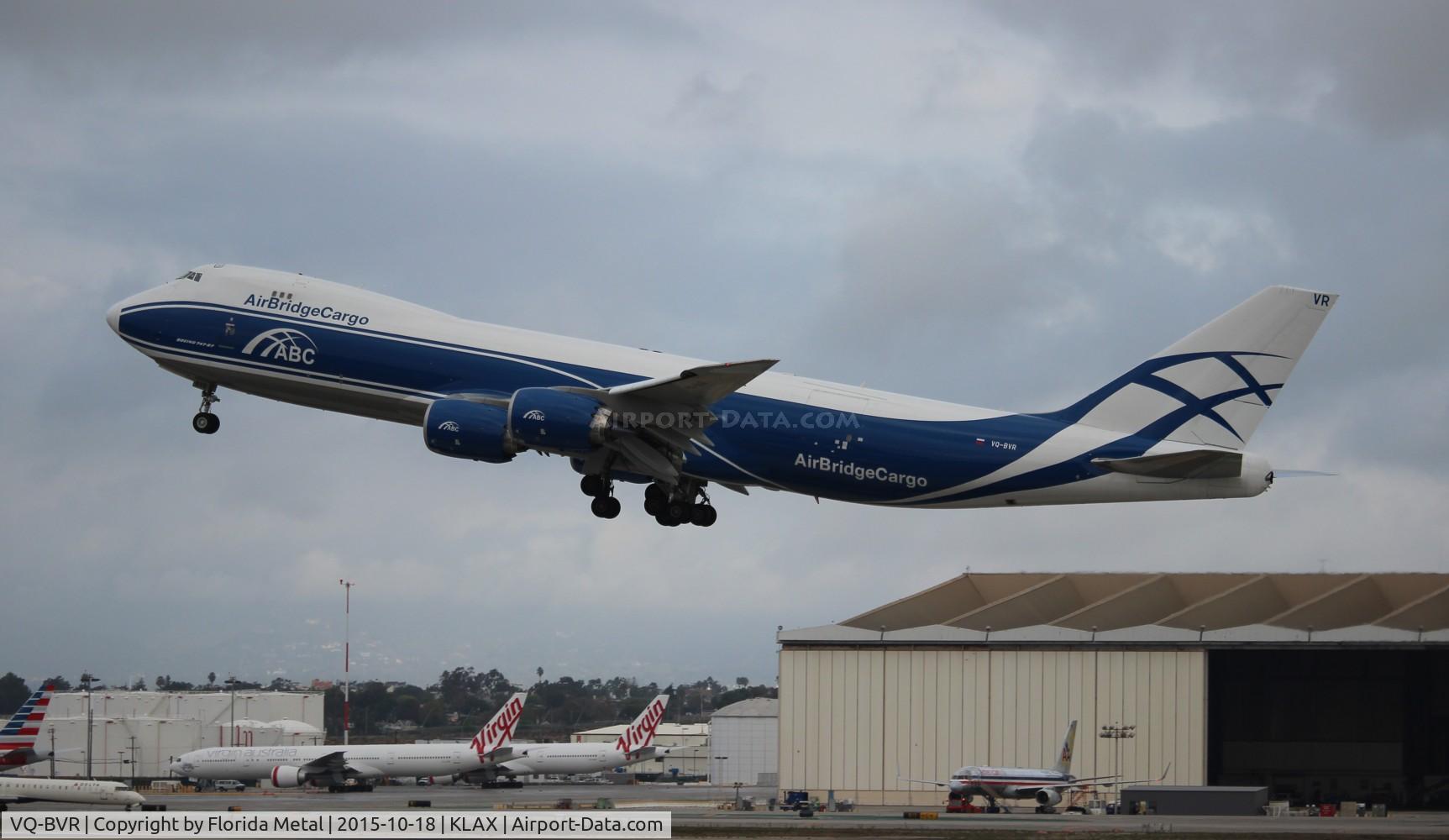 VQ-BVR, 2014 Boeing 747-867F/SCD C/N 60687, LAX spotting 2015
