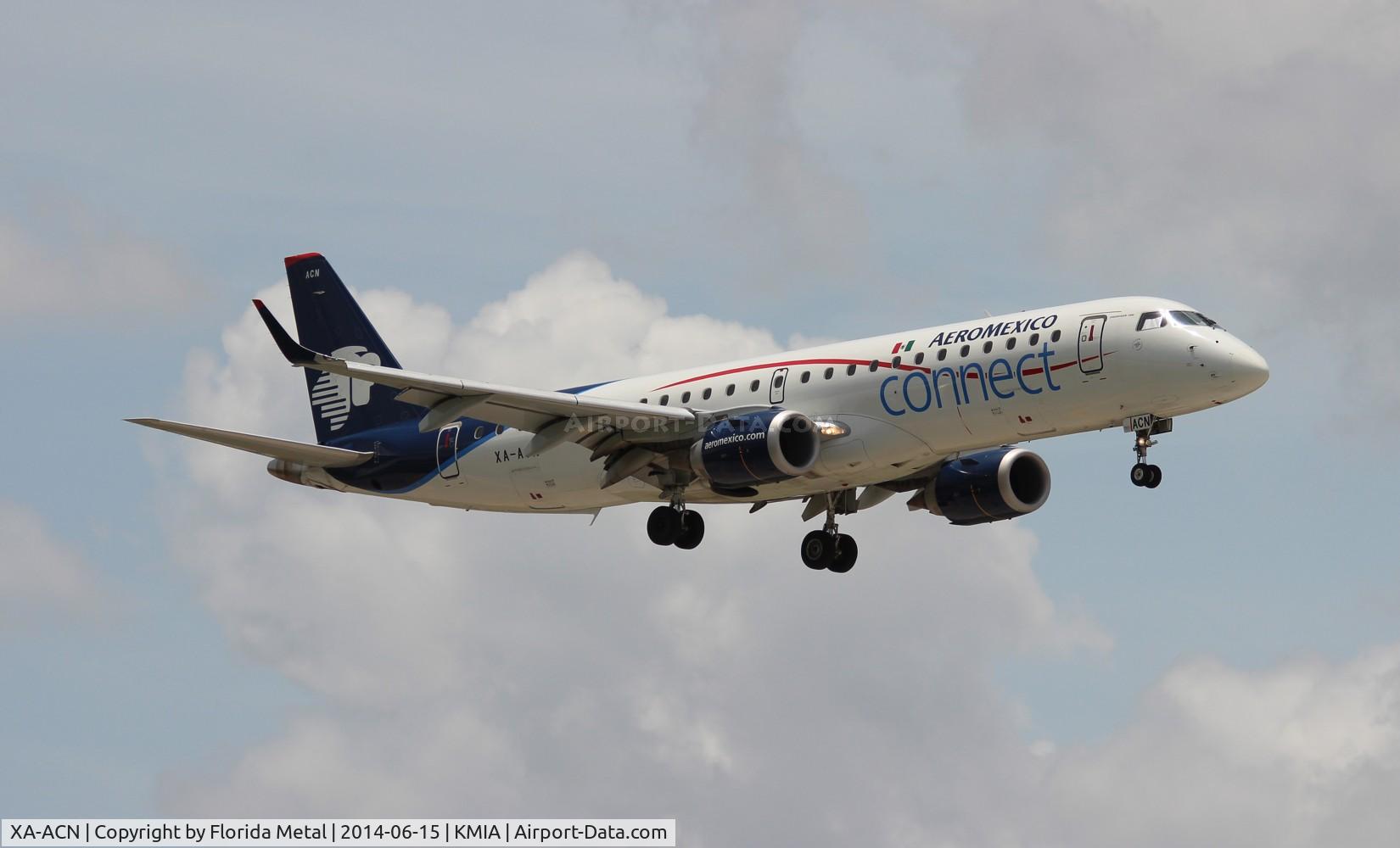 XA-ACN, 2012 Embraer 190AR (ERJ-190-100IGW) C/N 19000552, MIA spotting 2014