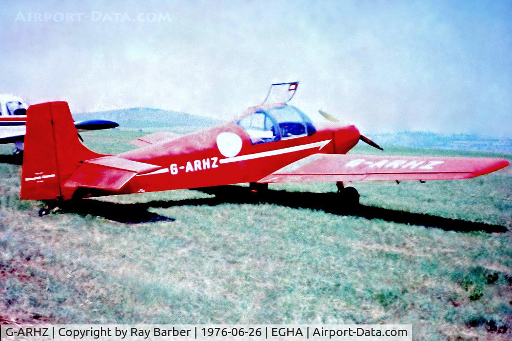 G-ARHZ, 1961 Rollason Druine D-62 Condor C/N PFA 247, G-ARHZ   Rollason D.62A Condor [RAE602] Compton Abbas~G 26/06/1976
