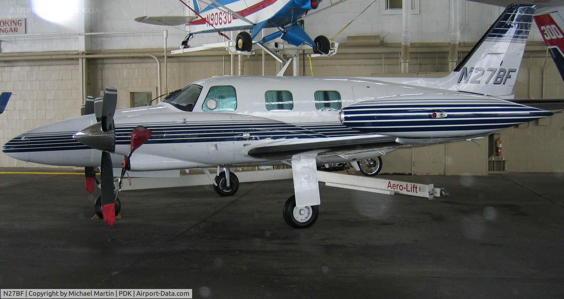N27BF, 1981 Piper PA-31T1 C/N 31T-8104038, At Epps Aviation