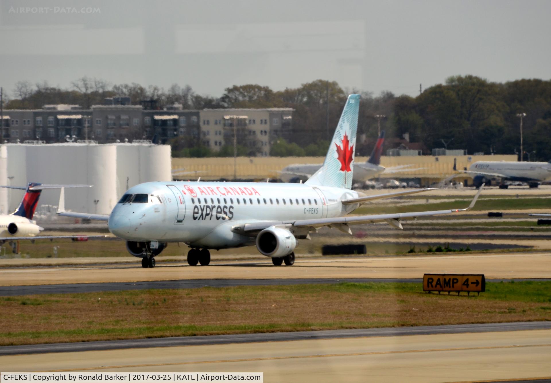 C-FEKS, 2005 Embraer 175SU (ERJ-170-200SU) C/N 17000110, Taxi Atlanta