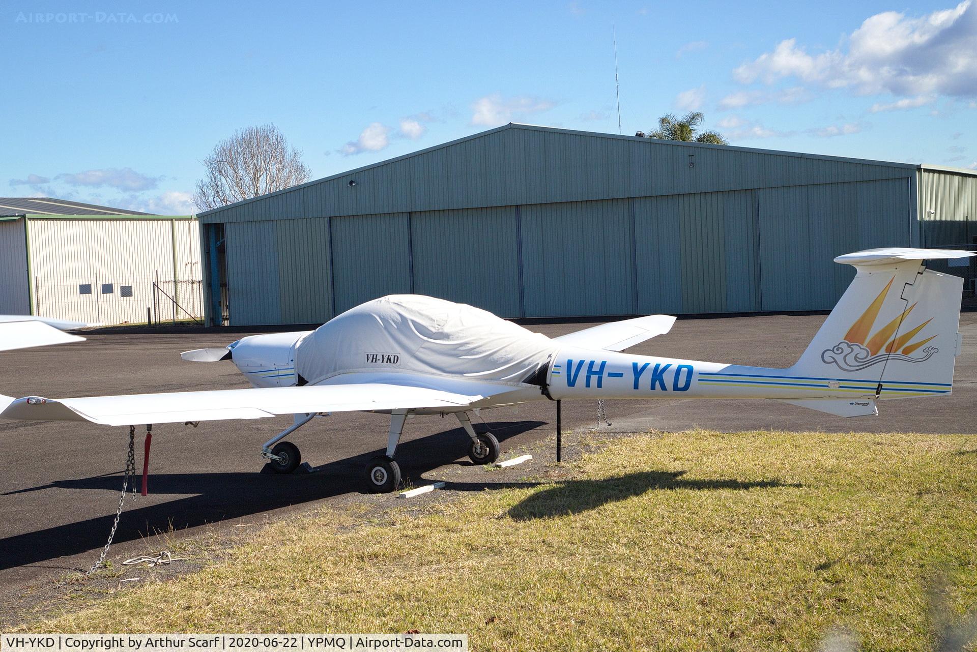VH-YKD, 2013 Diamond DA-20-C1 Eclipse C/N C0634, Port Macquarie NSW June 2020