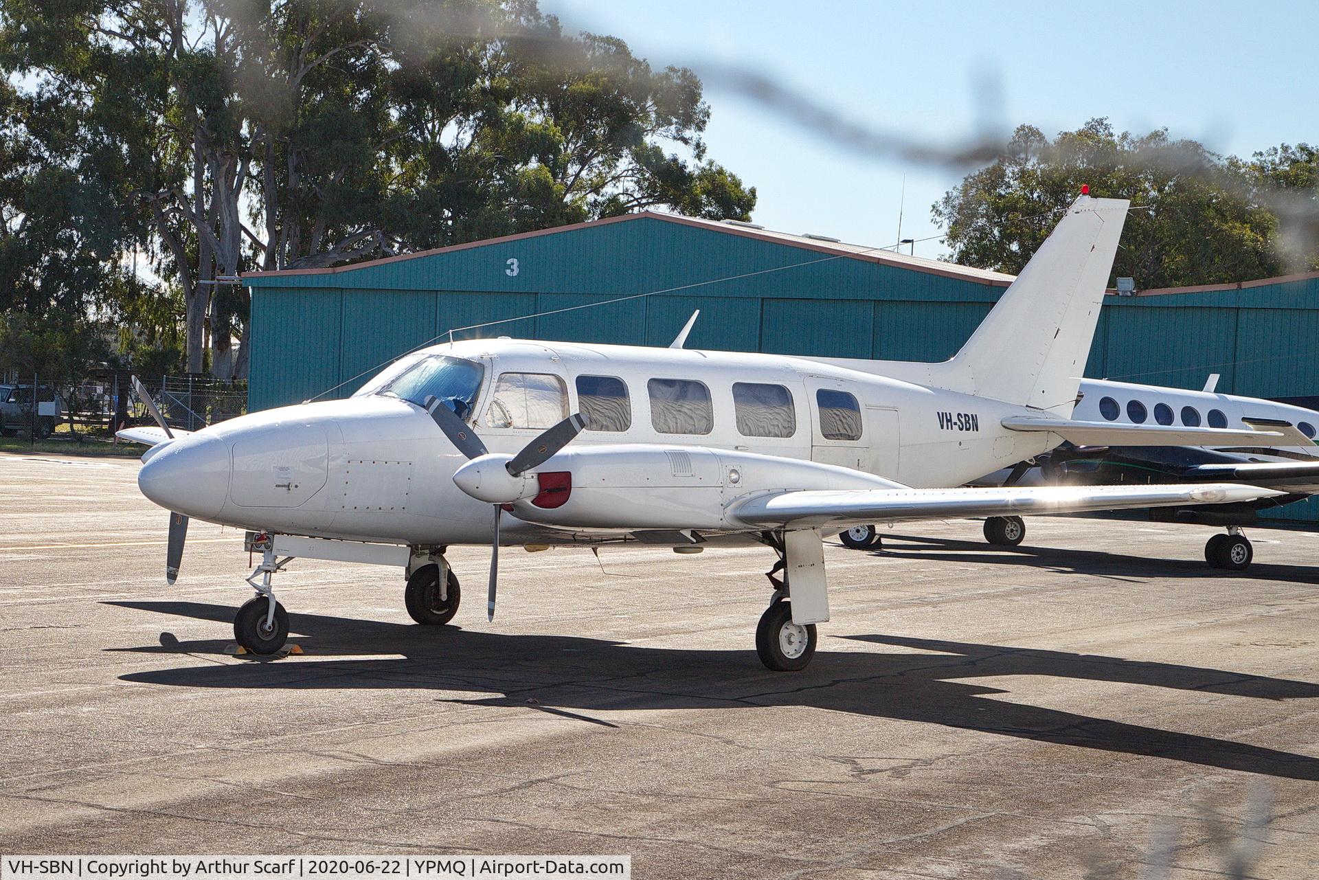 VH-SBN, 1973 Piper PA-31-350 Chieftain C/N 31-7305070, Port Macquarie NSW June 2020
