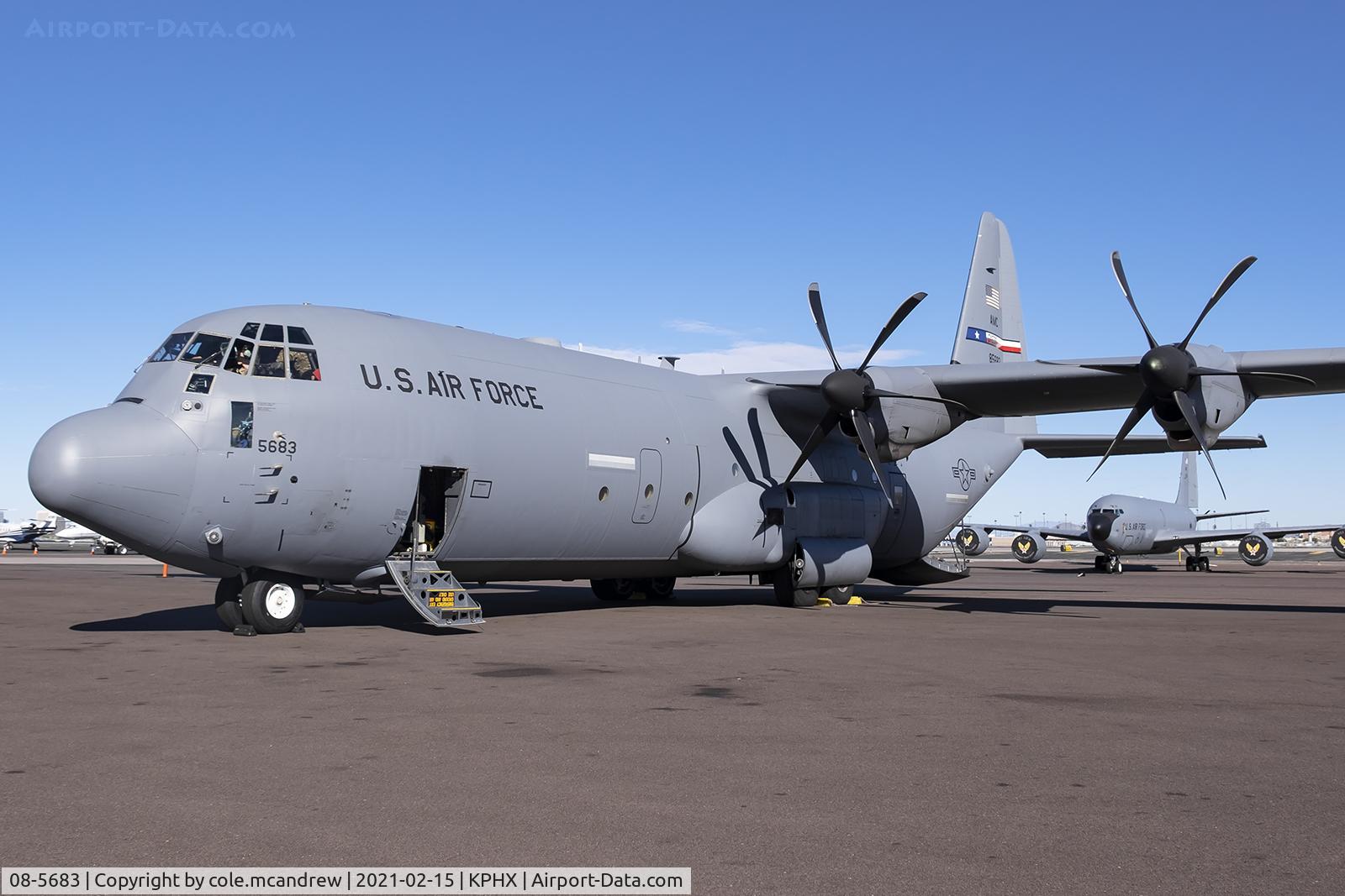 08-5683, 2008 Lockheed Martin C-130J-30 Super Hercules C/N 382-5683, Dyess herc