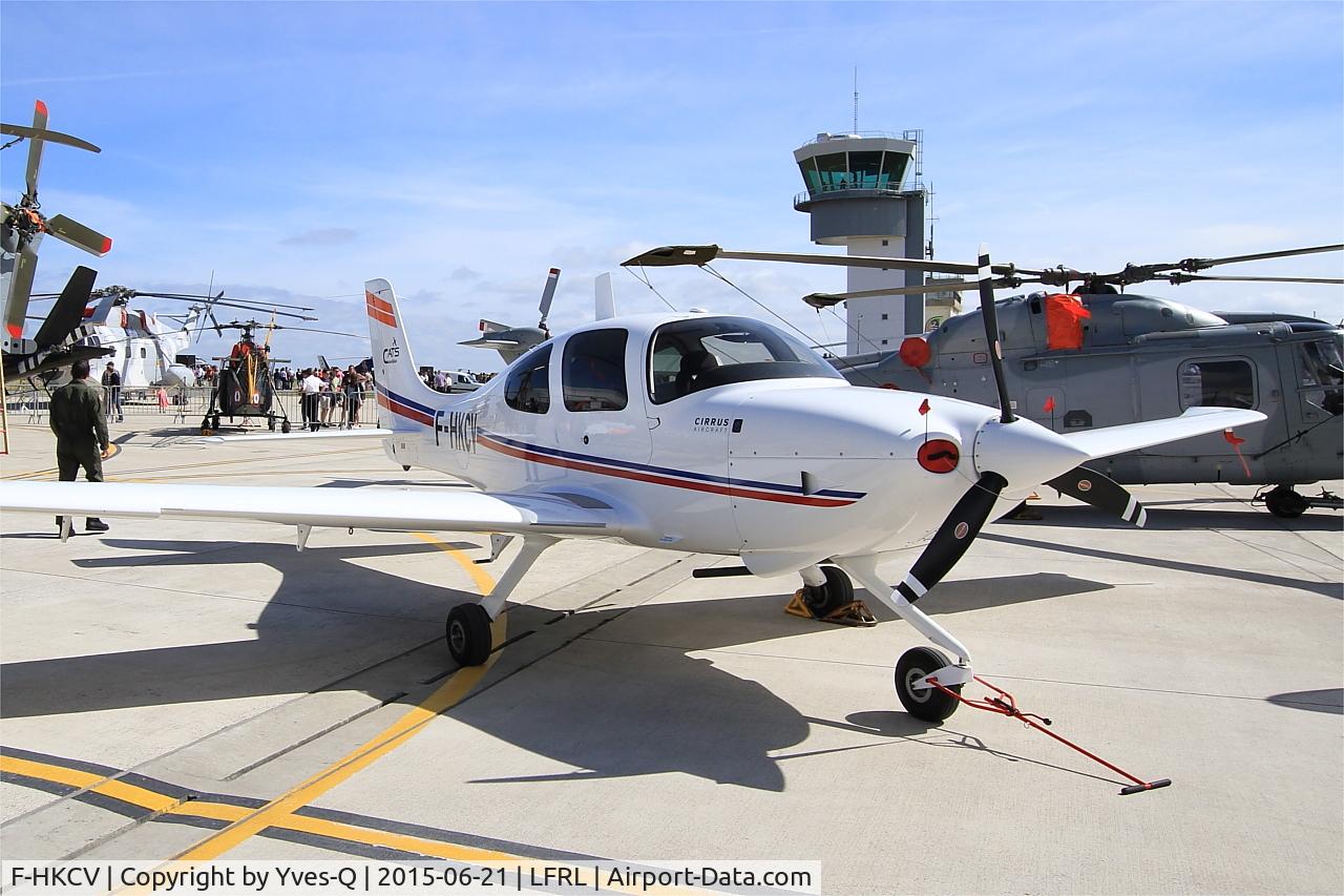 F-HKCV, 2012 Cirrus SR20 C/N 2214, Cirrus SR20, Static display, Lanvéoc-Poulmic (LFRL) Open day 2015