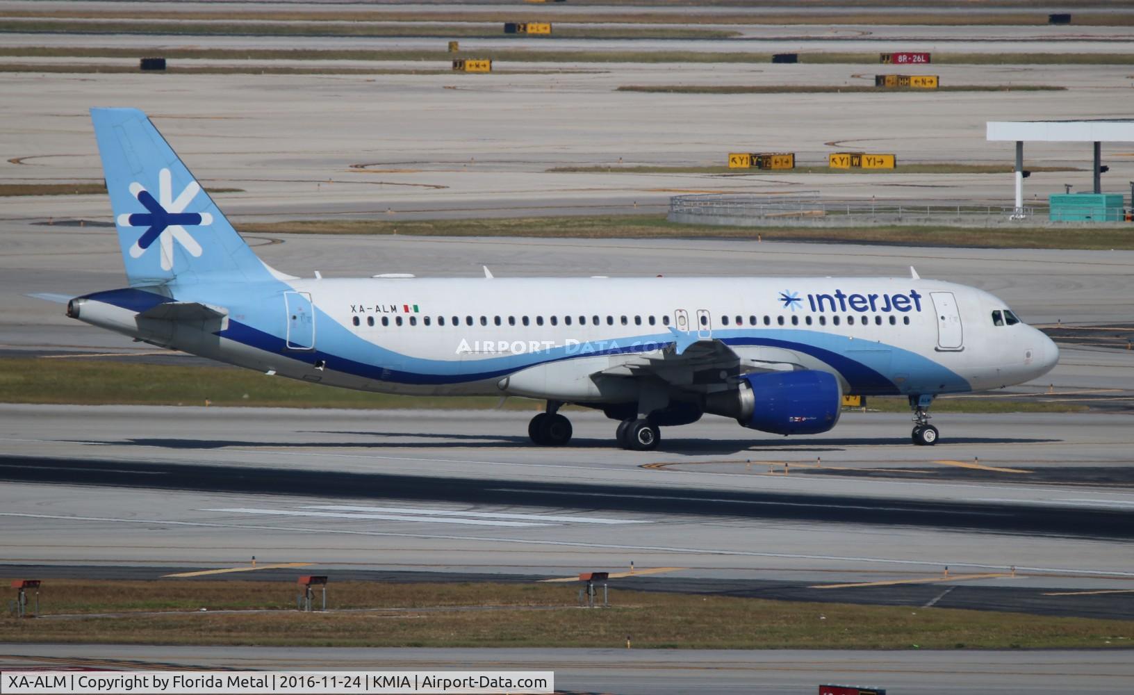 XA-ALM, 2000 Airbus A320-214 C/N 1308, MIA spotting 2016