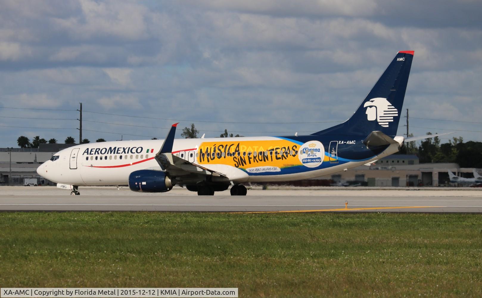XA-AMC, 2013 Boeing 737-852 C/N 36704, MIA Spotting 2015