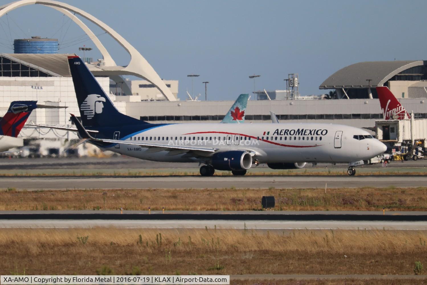 XA-AMO, 2015 Boeing 737-852 C/N 43665, LAX Spotting 2016