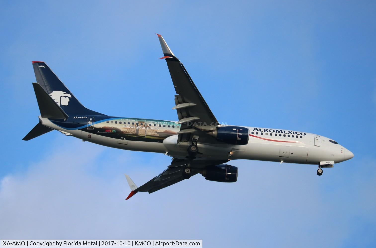 XA-AMO, 2015 Boeing 737-852 C/N 43665, MCO spotting 2017